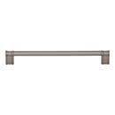 Top Knobs [TK3386AG] Die Cast Zinc Cabinet Pull Handle - Newburn Series - Oversized - Ash Gray Finish - 8 13/16" C/C - 9 9/16" L