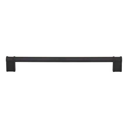 Top Knobs [TK3386BLK] Die Cast Zinc Cabinet Pull Handle - Newburn Series - Oversized - Flat Black Finish - 8 13/16" C/C - 9 9/16" L