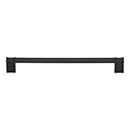 Top Knobs [TK3386BLK] Die Cast Zinc Cabinet Pull Handle - Newburn Series - Oversized - Flat Black Finish - 8 13/16" C/C - 9 9/16" L