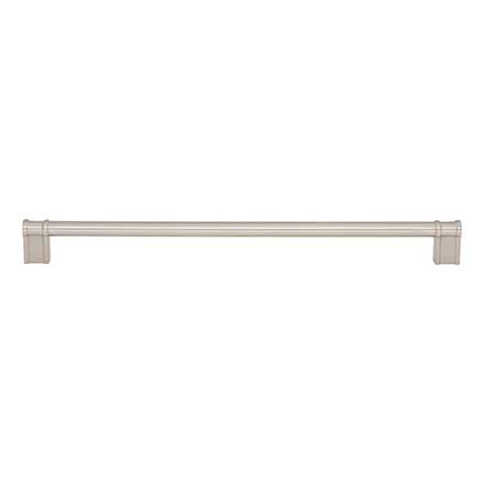 Top Knobs [TK3387BSN] Die Cast Zinc Cabinet Pull Handle - Newburn Series - Oversized - Brushed Satin Nickel Finish - 12" C/C - 12 3/4" L