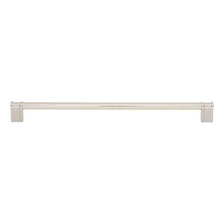 Top Knobs [TK3387PN] Die Cast Zinc Cabinet Pull Handle - Newburn Series - Oversized - Polished Nickel Finish - 12" C/C - 12 3/4" L