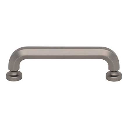 Top Knobs [TK3321AG] Die Cast Zinc Cabinet Pull Handle - Stanmore Series - Standard Size - Ash Gray Finish - 3 3/4" C/C - 4 3/8" L