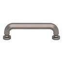 Top Knobs [TK3321AG] Die Cast Zinc Cabinet Pull Handle - Stanmore Series - Standard Size - Ash Gray Finish - 3 3/4" C/C - 4 3/8" L