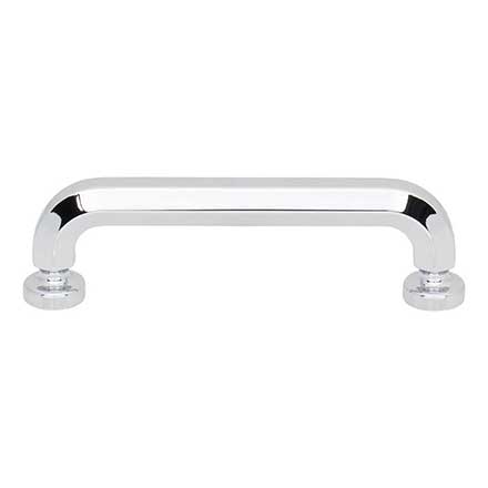Top Knobs [TK3321PC] Die Cast Zinc Cabinet Pull Handle - Stanmore Series - Standard Size - Polished Chrome Finish - 3 3/4" C/C - 4 3/8" L