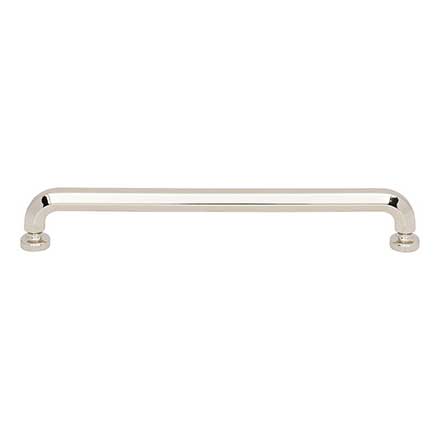 Top Knobs [TK3324PN] Die Cast Zinc Cabinet Pull Handle - Stanmore Series - Oversized - Polished Nickel Finish - 7 9/16" C/C - 8 3/16" L