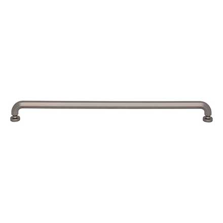 Top Knobs [TK3326AG] Die Cast Zinc Cabinet Pull Handle - Stanmore Series - Oversized - Ash Gray Finish - 12" C/C - 12 5/8" L
