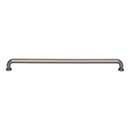 Top Knobs [TK3326AG] Die Cast Zinc Cabinet Pull Handle - Stanmore Series - Oversized - Ash Gray Finish - 12" C/C - 12 5/8" L