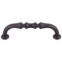 Top Knobs [TK341SAB] Die Cast Zinc Cabinet Pull Handle - Chalet Series - Standard Size - Sable Finish - 3 3/4&quot; C/C - 4 3/8&quot; L