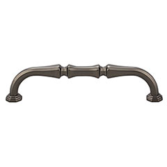 Top Knobs [TK342AG] Die Cast Zinc Cabinet Pull Handle - Chalet Series - Oversized - Ash Gray Finish - 5&quot; C/C - 5 5/8&quot; L