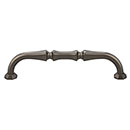 Top Knobs [TK342AG] Die Cast Zinc Cabinet Pull Handle - Chalet Series - Oversized - Ash Gray Finish - 5" C/C - 5 5/8" L