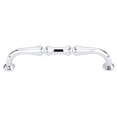 Top Knobs [TK342PC] Die Cast Zinc Cabinet Pull Handle - Chalet Series - Oversized - Polished Chrome Finish - 5" C/C - 5 5/8" L