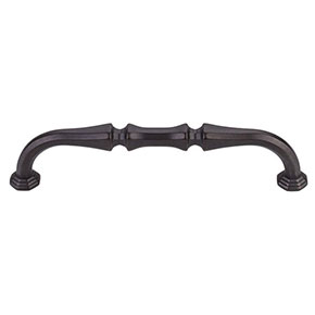 Top Knobs [TK342SAB] Die Cast Zinc Cabinet Pull Handle - Chalet Series - Oversized - Sable Finish - 5" C/C - 5 5/8" L