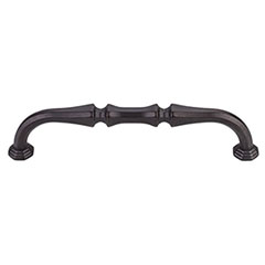 Top Knobs [TK342SAB] Die Cast Zinc Cabinet Pull Handle - Chalet Series - Oversized - Sable Finish - 5&quot; C/C - 5 5/8&quot; L