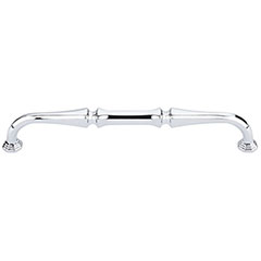 Top Knobs [TK343PC] Die Cast Zinc Cabinet Pull Handle - Chalet Series - Oversized - Polished Chrome Finish - 7" C/C - 7 5/8" L