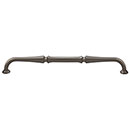 Top Knobs [TK344AG] Die Cast Zinc Cabinet Pull Handle - Chalet Series - Oversized - Ash Gray Finish - 9" C/C - 9 5/8" L