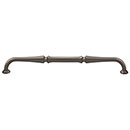 Top Knobs [TK344AG] Die Cast Zinc Cabinet Pull Handle - Chalet Series - Oversized - Ash Gray Finish - 9&quot; C/C - 9 5/8&quot; L