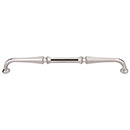 Top Knobs [TK344BSN] Die Cast Zinc Cabinet Pull Handle - Chalet Series - Oversized - Brushed Satin Nickel Finish - 9" C/C - 9 5/8" L