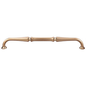 Top Knobs [TK344HB] Die Cast Zinc Cabinet Pull Handle - Chalet Series - Oversized - Honey Bronze Finish - 9" C/C - 9 5/8" L