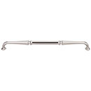 Top Knobs [TK345BSN] Die Cast Zinc Cabinet Pull Handle - Chalet Series - Oversized - Brushed Satin Nickel Finish - 12&quot; C/C - 12 5/8&quot; L