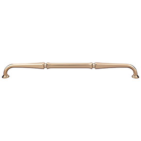 Top Knobs [TK345HB] Die Cast Zinc Cabinet Pull Handle - Chalet Series - Oversized - Honey Bronze Finish - 12" C/C - 12 5/8" L