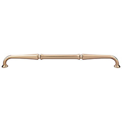 Top Knobs [TK345HB] Die Cast Zinc Cabinet Pull Handle - Chalet Series - Oversized - Honey Bronze Finish - 12" C/C - 12 5/8" L