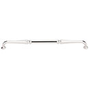 Top Knobs [TK345PN] Die Cast Zinc Cabinet Pull Handle - Chalet Series - Oversized - Polished Nickel Finish - 12" C/C - 12 5/8" L