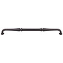 Top Knobs [TK345SAB] Die Cast Zinc Cabinet Pull Handle - Chalet Series - Oversized - Sable Finish - 12&quot; C/C - 12 5/8&quot; L