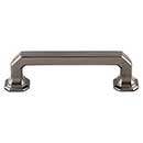 Top Knobs [TK287AG] Die Cast Zinc Cabinet Pull Handle - Emerald Series - Standard Size - Ash Gray Finish - 3 3/4&quot; C/C - 4 11/16&quot; L