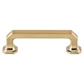 Top Knobs [TK287HB] Die Cast Zinc Cabinet Pull Handle - Emerald Series - Standard Size - Honey Bronze Finish - 3 3/4" C/C - 4 11/16" L