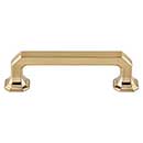 Top Knobs [TK287HB] Die Cast Zinc Cabinet Pull Handle - Emerald Series - Standard Size - Honey Bronze Finish - 3 3/4" C/C - 4 11/16" L