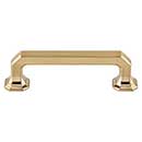 Top Knobs [TK287HB] Die Cast Zinc Cabinet Pull Handle - Emerald Series - Standard Size - Honey Bronze Finish - 3 3/4&quot; C/C - 4 11/16&quot; L