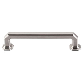 Top Knobs [TK288BSN] Die Cast Zinc Cabinet Pull Handle - Emerald Series - Oversized - Brushed Satin Nickel Finish - 5" C/C - 5 7/8" L