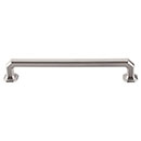 Top Knobs [TK289BSN] Die Cast Zinc Cabinet Pull Handle - Emerald Series - Oversized - Brushed Satin Nickel Finish - 7" C/C - 7 7/8" L