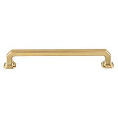 Top Knobs [TK289HB] Die Cast Zinc Cabinet Pull Handle - Emerald Series - Oversized - Honey Bronze Finish - 7&quot; C/C - 7 7/8&quot; L