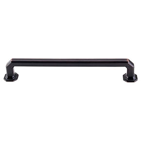 Top Knobs [TK289TB] Die Cast Zinc Cabinet Pull Handle - Emerald Series - Oversized - Tuscan Bronze Finish - 7" C/C - 7 7/8" L