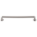 Top Knobs [TK290BSN] Die Cast Zinc Cabinet Pull Handle - Emerald Series - Oversized - Brushed Satin Nickel Finish - 9" C/C - 9 7/8" L