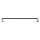 Top Knobs [TK291PN] Die Cast Zinc Cabinet Pull Handle - Emerald Series - Oversized - Polished Nickel Finish - 12" C/C - 12 7/8" L