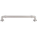 Top Knobs [TK324BSN] Die Cast Zinc Cabinet Pull Handle - Reeded Series - Oversized - Brushed Satin Nickel Finish - 7&quot; C/C - 7 11/16&quot; L
