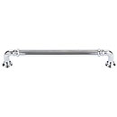 Top Knobs [TK324PC] Die Cast Zinc Cabinet Pull Handle - Reeded Series - Oversized - Polished Chrome Finish - 7" C/C - 7 11/16" L