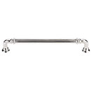 Top Knobs [TK324PN] Die Cast Zinc Cabinet Pull Handle - Reeded Series - Oversized - Polished Nickel Finish - 7&quot; C/C - 7 11/16&quot; L