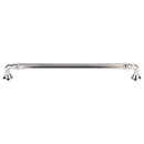 Top Knobs [TK325PN] Die Cast Zinc Cabinet Pull Handle - Reeded Series - Oversized - Polished Nickel Finish - 9" C/C - 9 11/16" L