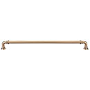 Top Knobs [TK326HB] Die Cast Zinc Cabinet Pull Handle - Reeded Series - Oversized - Honey Bronze Finish - 12" C/C - 12 11/16" L