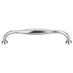 Top Knobs [TK382BSN] Die Cast Zinc Cabinet Pull Handle - Shrewsbury Series - Oversized - Brushed Satin Nickel Finish - 6 5/16" C/C - 6 7/8" L