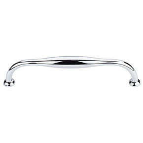 Top Knobs [TK382PC] Die Cast Zinc Cabinet Pull Handle - Shrewsbury Series - Oversized - Polished Chrome Finish - 6 5/16" C/C - 6 7/8" L