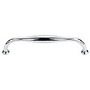 Top Knobs [TK382PC] Die Cast Zinc Cabinet Pull Handle - Shrewsbury Series - Oversized - Polished Chrome Finish - 6 5/16" C/C - 6 7/8" L