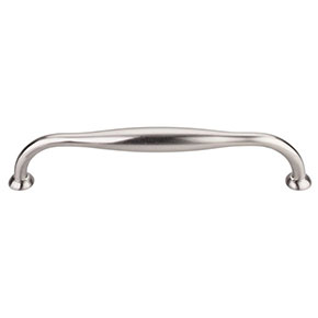 Top Knobs [TK383BSN] Die Cast Zinc Cabinet Pull Handle - Shrewsbury Series - Oversized - Brushed Satin Nickel Finish - 7 1/2" C/C - 8 5/16" L