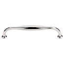 Top Knobs [TK383PN] Die Cast Zinc Cabinet Pull Handle - Shrewsbury Series - Oversized - Polished Nickel Finish - 7 1/2&quot; C/C - 8 5/16&quot; L