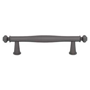 Top Knobs [TK3191AG] Die Cast Zinc Cabinet Pull Handle - Coddington Series - Standard Size - Ash Gray Finish - 3 3/4" C/C - 5 11/16" L