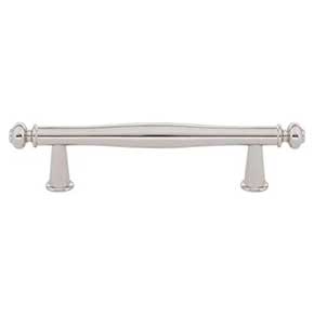 Top Knobs [TK3191PN] Die Cast Zinc Cabinet Pull Handle - Coddington Series - Standard Size - Polished Nickel Finish - 3 3/4" C/C - 5 11/16" L