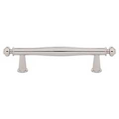 Top Knobs [TK3191PN] Die Cast Zinc Cabinet Pull Handle - Coddington Series - Standard Size - Polished Nickel Finish - 3 3/4" C/C - 5 11/16" L